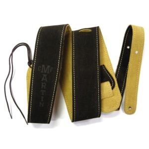 マーティン ストラップ　18A0029 MARTIN 18A0029 Premium Rolled Leather ギターストラップ ブラック