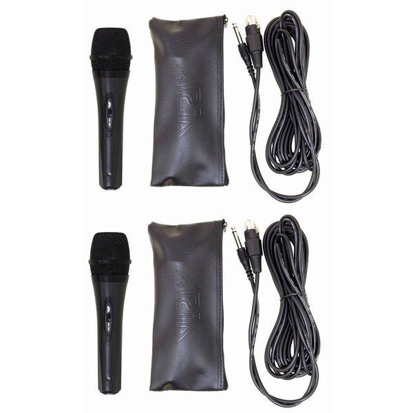 ARIA AMC-1000×2 ダイナミック マイク 2本セット