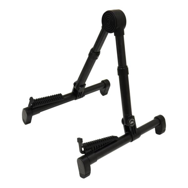 ARIA GSC-220/BK(ブラック) アルミ製 軽量 コンパクト ギタースタンド エレキ アコ...