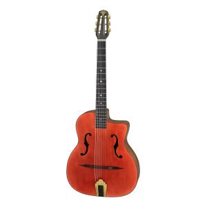 ARIA MM-100/F Antique マカフェリ スタイル アコースティックギター Fホール/ハードケース付の商品画像