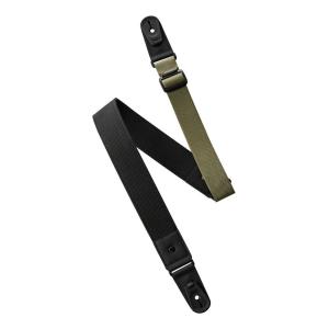 basiner DURA STRAP VG Black/Olive ギター / ベース用 ストラップ