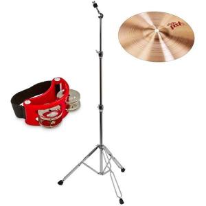 PAiSTE PST-7 + CS-01 スプラッシュ シンバル シンバルスタンド セット
