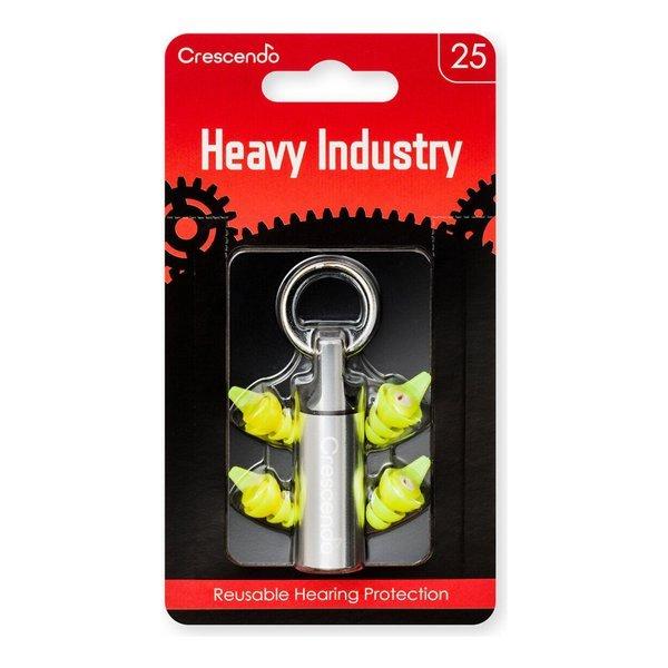 Crescendo Heavy Industry 25 騒音の激しい機械工場用 建設現場用 イヤープ...