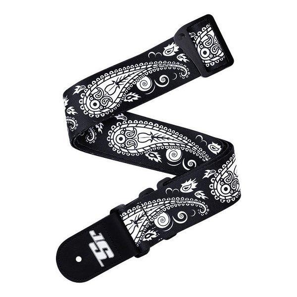 D&apos;Addario 50JSSV17 Joe Satriani Swivel Strap BLACK...