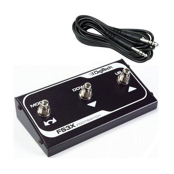 DigiTech FS3X 3ボタンフットコントローラー/フットスイッチ