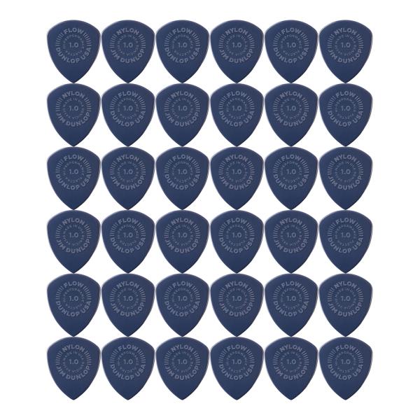 Dunlop 541B100/36枚セット / FLOW NYLON PICK 1.0mm ナイロン...