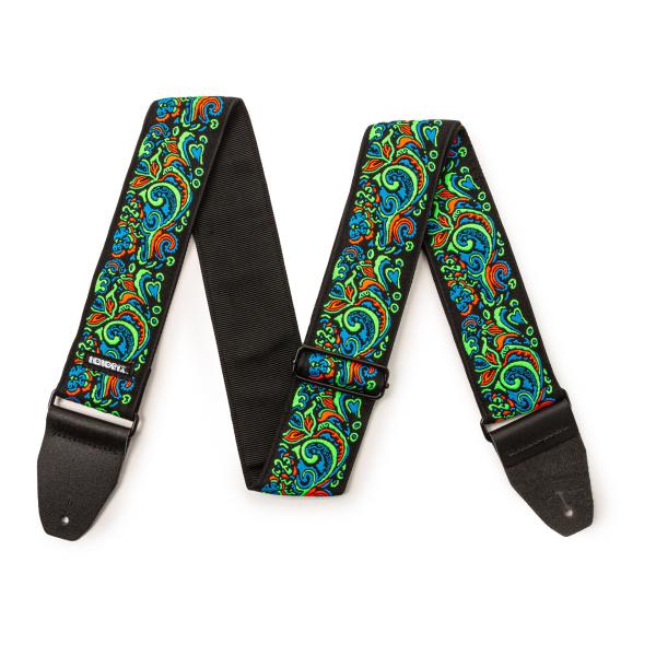 Dunlop JH27 LOVE DROPS BLACKLIGHT STRAP - BLUE JIM...