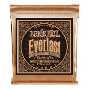 ERNIE BALL 2550 ×1 [10-50] Everlast Extra Light Coated Phosphor Bronze アコースティックギター弦の商品画像