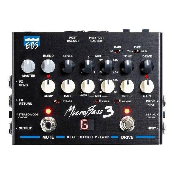 EBS MicroBass 3 アウトボード・プリアンプ
