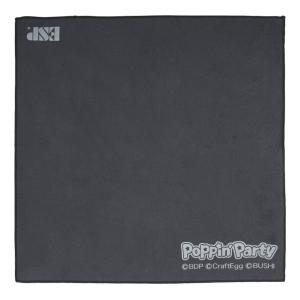 ESP CL-28 Poppin’Party CLOTH/Black ワイピングクロス ESP×バンドリ!/メール便発送・代金引換不可｜aikyokugakki