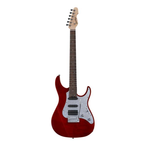 GrassRoots G-SNAPPER-CTM See Thru Red エレキギター