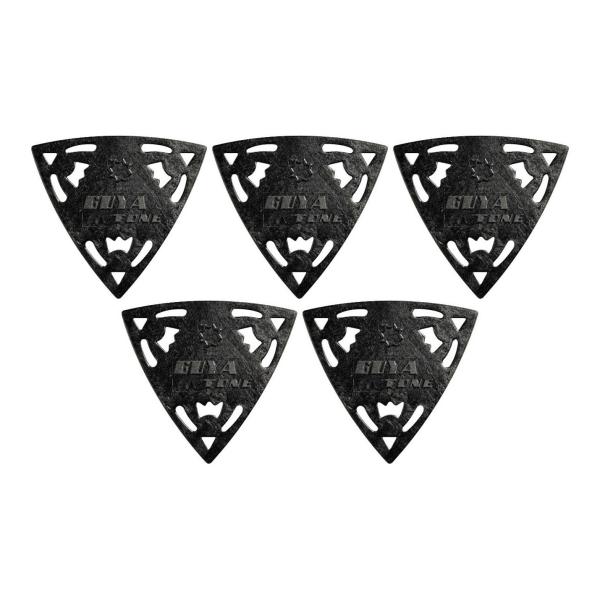 Guyatone ST25CF2/5枚セット カーボン素材 シャープ・トライアングル おにぎり型 C...