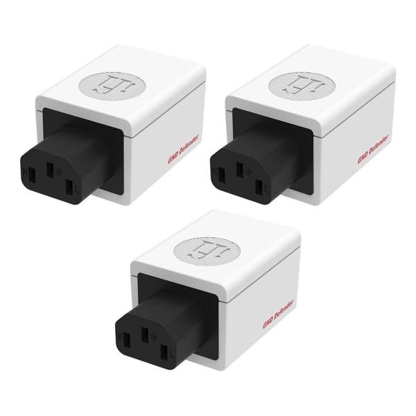 iFi Audio GND Defender 3個バンドルセット インレット挿込型 アース切断アイテ...