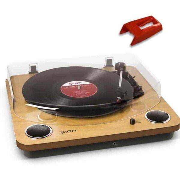 ION AUDIO MAX LP/純正交換針(1個)セット スピーカー搭載USBレコードプレーヤータ...