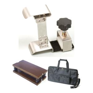 ITOMASA ピアノサポートペダル II + ピアノサポート足台 茶 セット