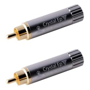 KOJO TECHNOLOGY Crystal EpR×2 (2個セット)  RCAプラグ プラグ型 仮想アース