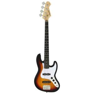 Legend LJB-MINI/3TS(3 Tone Sunburst) ショートスケール ミニ・ベース/ケース付｜aikyokugakki