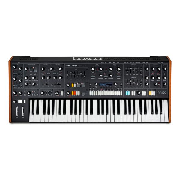 moog Muse 8ボイス アナログ バイティンブラル ポリフォニック シンセサイザー モーグ ム...