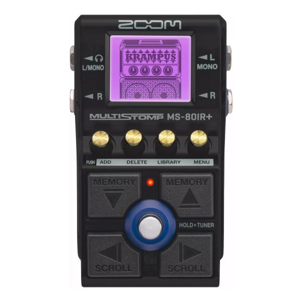 ZOOM MS-80IR+ 23種類のギターアンプをストンプボックス1台に いつでもどこでも極上のア...