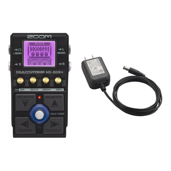 ZOOM MS-80IR+(純正ACアダプター/AD-16付) 23種類のギターアンプをストンプボッ...