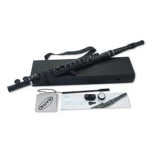 BQKOZFIN フルート 16穴 木管楽器 Cキー 初心者セット Eメカ付き