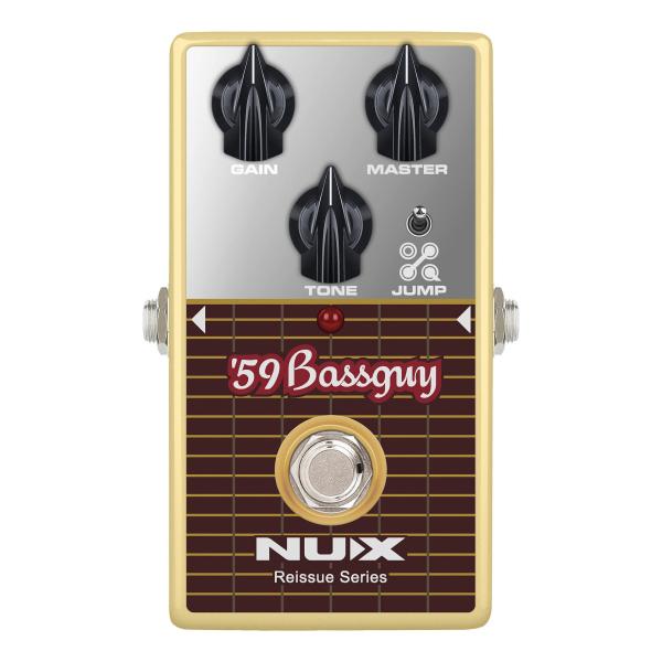 NUX ’59 Bassguy オーバードライブ ペダル Fender ’59 Bassman アン...