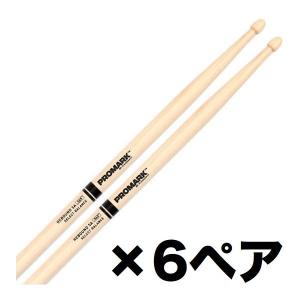 [6ペア] ProMark RBH565AW×6ペア Select Balance リバウンドバランス ヒッコリー ドラムスティックの商品画像