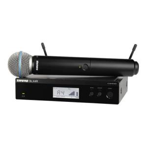 SHURE BLX24RJ/B58-JB ラックマウント ハンドヘルド型 ワイヤレスシステム BLX...