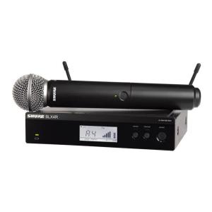 SHURE BLX24RJ/SM58-JB ラックマウント ハンドヘルド型 ワイヤレスシステム BL...