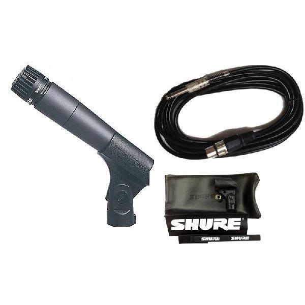 [SHURE SM57LCE(マイクケーブル5M[XLR-フォン]付7点セット)/楽器用/正規品2年...