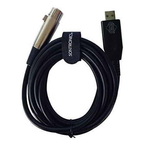 SONTRONICS XLR-USB CABLE 高品質 A/D 変換ケーブル
