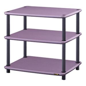 タオック オーディオラックライトパープル TAOC“CLシリーズ” CL-3S-LP