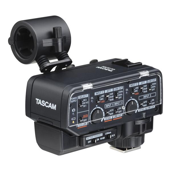 TASCAM CA-XLR2d-AN ミラーレスカメラ対応 XLRマイクアダプター Analog I...