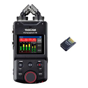 TASCAM Portacapture X6+AK-BT1 32bitフロート録音 6トラックポータブルレコーダー/Bluetoothアダプター付｜aikyokugakki