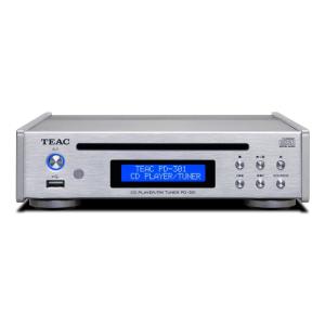 TEAC PD-301-X/S CDプレーヤー/FMチューナー ワイドFM USBメモリ音楽再生対応