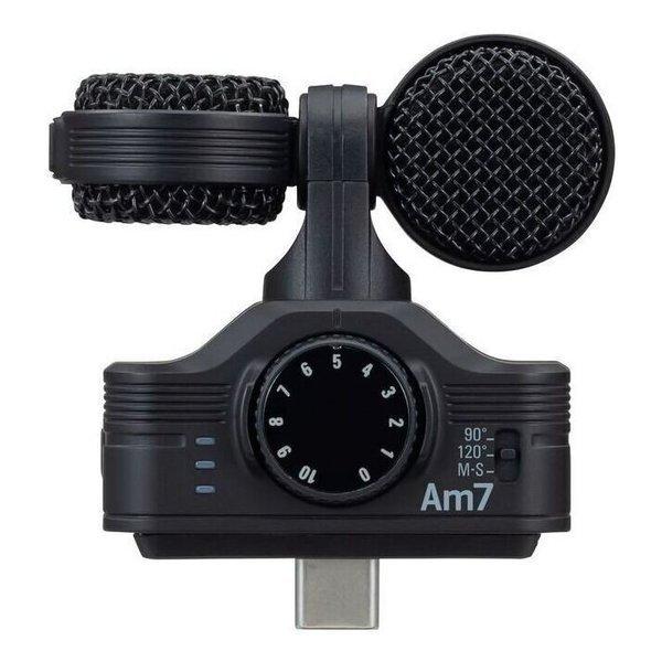 ZOOM Am7 USB Type-C接続のAndroidデバイス用高音質ステレオマイク