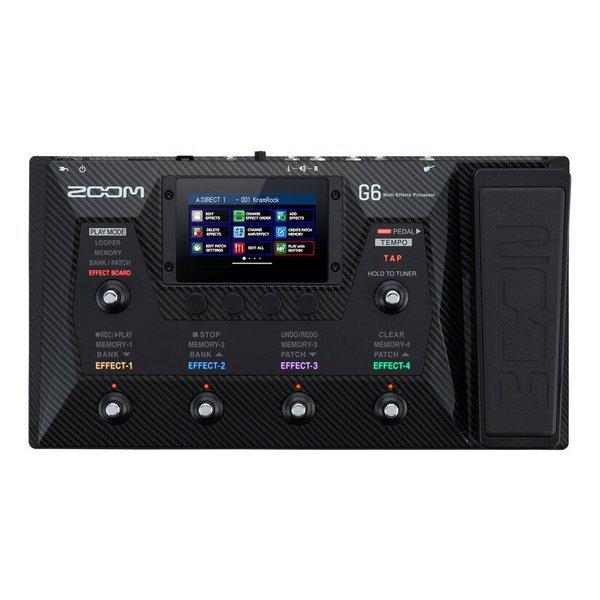 ZOOM G6 タッチスクリーン搭載モデリングマルチエフェクター