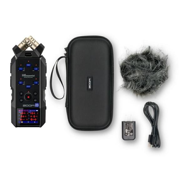 ZOOM H6essential(専用アクセサリパック/APH-6e付) ハンディレコーダー 6トラ...