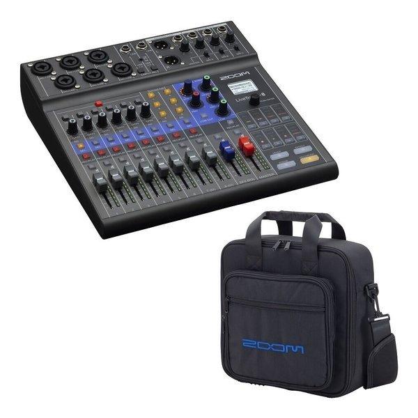 ZOOM LiveTrak L-8(専用キャリングバッグ/CBL-8付) ポッドキャストに、ミュージ...