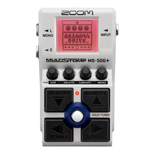 ZOOM MS-50G+ コンパクトエフェクターサイズのマルチエフェクター/最新100エフェクト満載...
