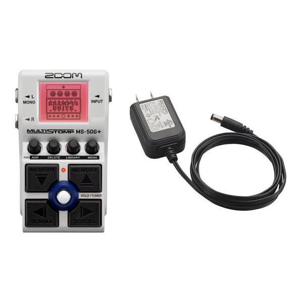ZOOM MS-50G+(純正ACアダプター/AD-16付) コンパクトエフェクターサイズのマルチエ...