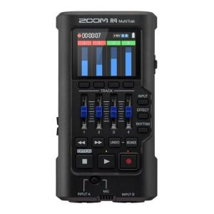 ZOOM R4 MultiTrak 32bitフロート対応、ミュージシャンのための4トラックMTR