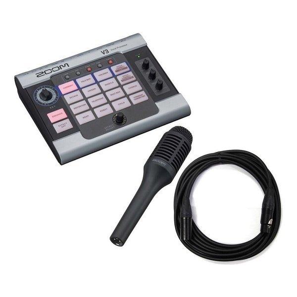 ZOOM V3 + 純正マイク/SGV-6 + CANAREマイクケーブルセット デスクトップとライ...