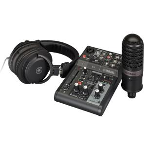 YAMAHA AG03 MK2 ライブストリーミングミキサー YAMAHA（ヤマハ） AG03MK2 B LSPK(ライブストリーミングパック) : 愛曲