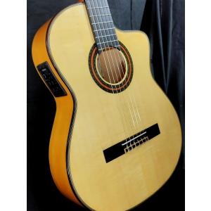 ARIA A-175F-CWE FISHMANプリアンプ搭載 エレガット フラメンコ クラシックギター アリアの商品画像