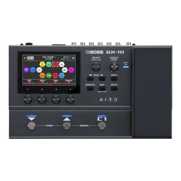 BOSS GX-10 スマートに演奏を彩るポータブル・マルチ・エフェクター