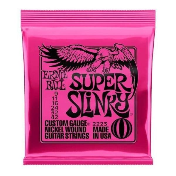 [エレキ弦×1セット] ERNIE BALL 2223 ×1 SUPER SLINKY [09-42...