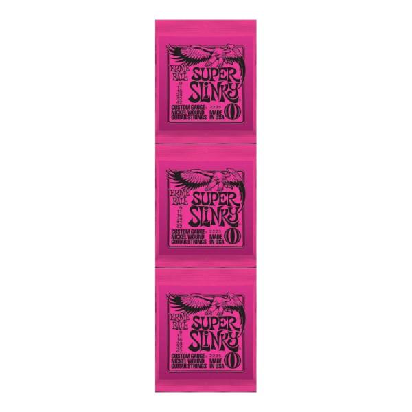 [エレキ弦×3セット] ERNIE BALL 2223 ×3 SUPER SLINKY [09-42...