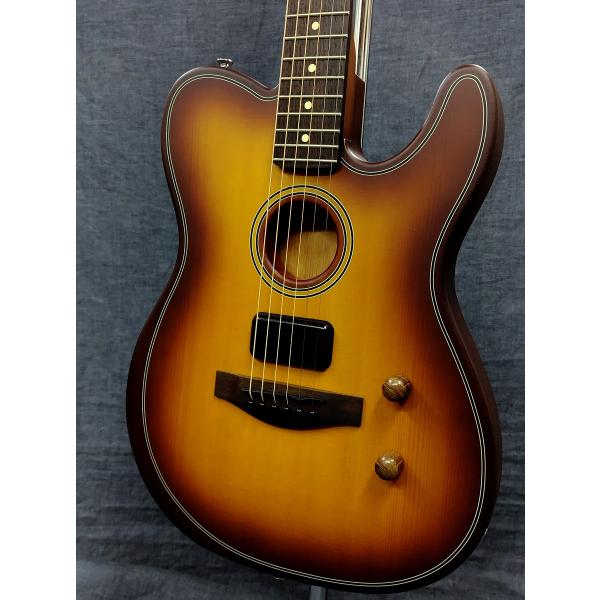 Fender Acoustasonic Standard Telecaster HSB Honey ...