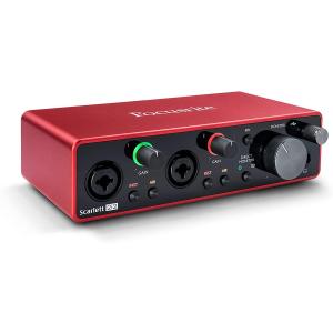 Focusrite Scarlett 2i2 (gen3)　オーディオインターフェース